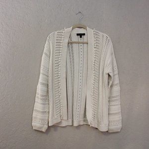 Banana Republic Cotton Pom Pom Cardigan - w/belt